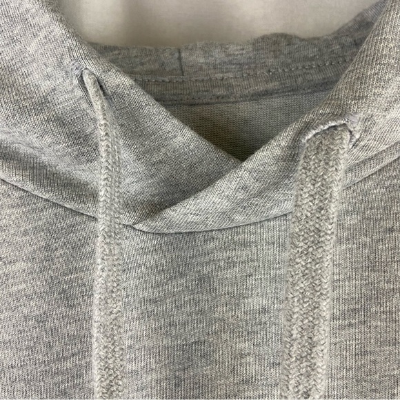 Adidas Lightweight Gray Hoodie with Black Logo Men’s Size Large Like New - Picture 8 of 8